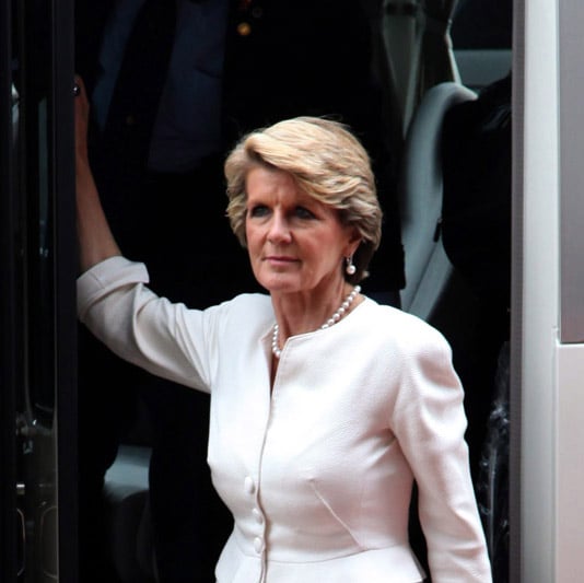 Foreign Minister Julie Bishop has been attacked by Russia over comments relating to the MH17 disaster. (file pic) 