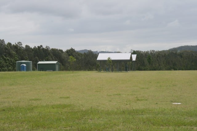 The Black Rocks sportsfield is in an isolated area within the Pottsville wetlands.