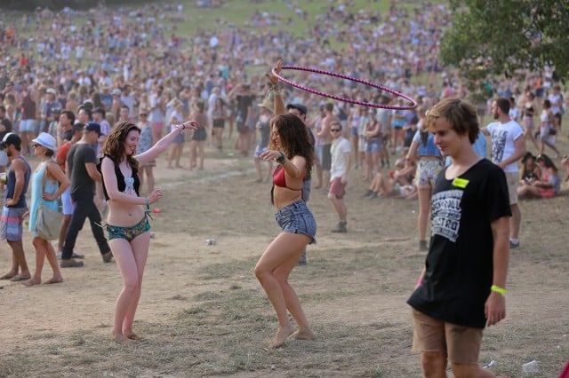 Out of thousands of revellers, police arrested just 17 people at this New Year's Falls Festival.
