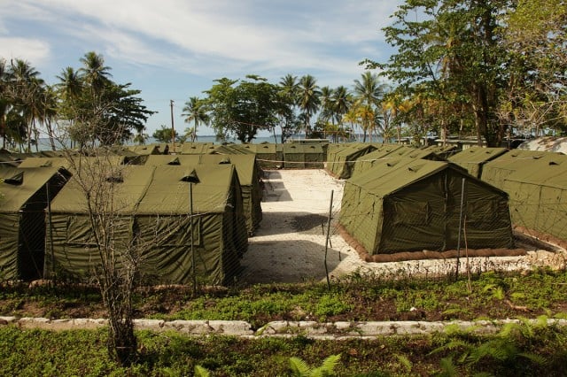 The Manus Island detention centre. Image from the Dept of Immigration Flickr stream