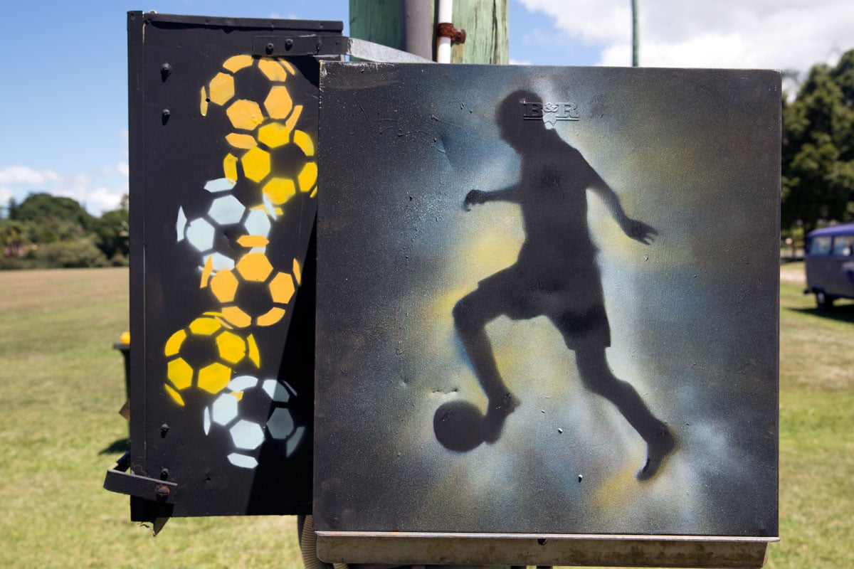 Sol and Jaber’s excellent adventure at Mullum Bruns Football