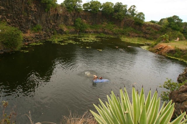 The Island Quarry at Byron Bay where a young man has gone missing. Photo rodc/flickr.com