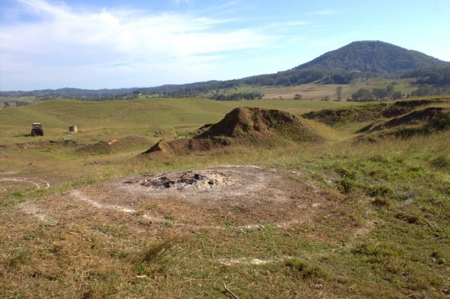 The Grahams' property at Bentley where earthworks may be imminent, according to reports.