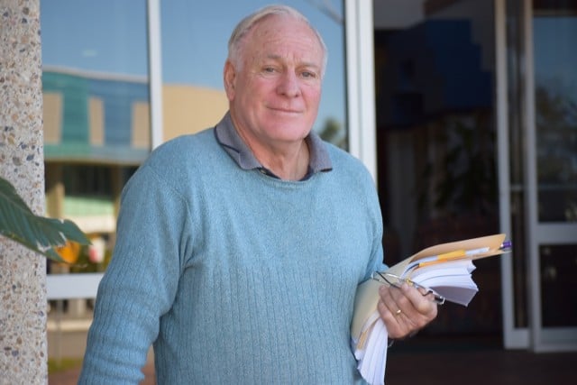 Alstonville landowner Terry Prendegast urged Ballina council to embrace its waterfalls as a tourist attraction.