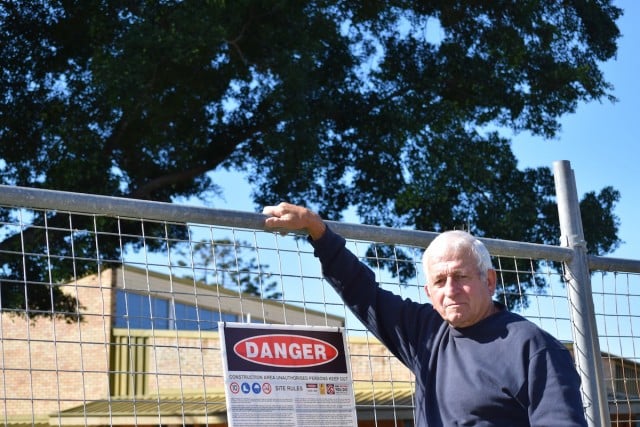 Alstonville resident Ian Cooke is fighting to save the fig trees. 