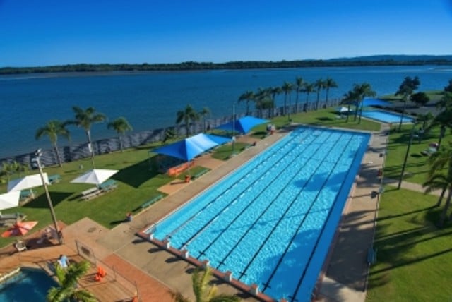 Ballina Memorial Swimming Pool will be redeveloped, along with Alstonville's pool, if a rate rise is approved. (image Ballina shire council) 