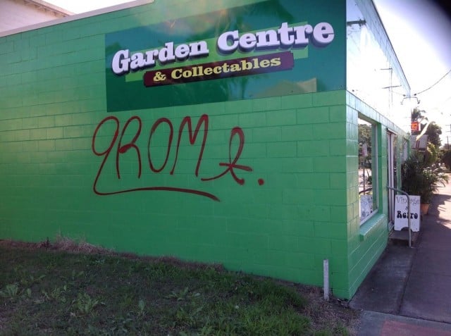 This tag has angered owner David Mamby, who is determined to find the culprit.