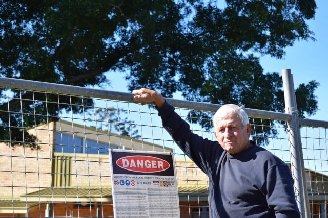 Alstonville resident Ian Cooke, who led the charge to save historic trees in the village, believes the state government wasted millions cutting down trees across the state because it 'panicked'. (Darren Coyne)
