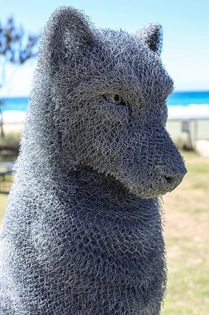 Ivan Lovatt's 'Wolf' winner of People's Choice Award.