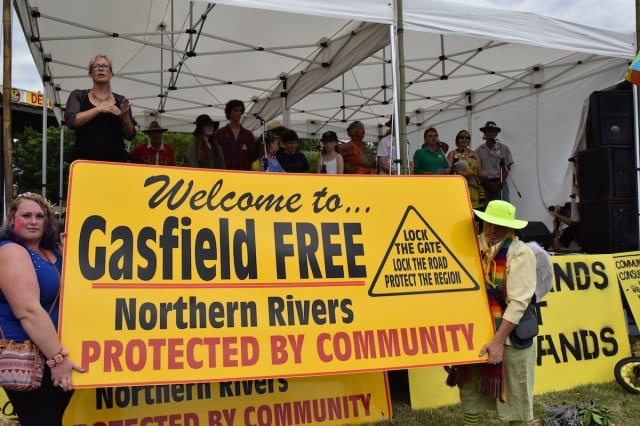A new Gasfield Free brand is being launched in Lismore today. (File pic)