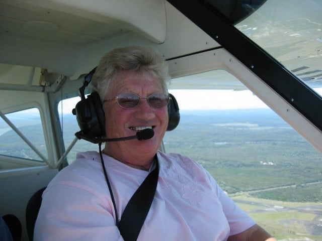 Former councillor Margaret Howes is not happy about plans to lease the Ballina/Byron Gateway Airport. (pic courtesy of www.tecnamqld.com.au)