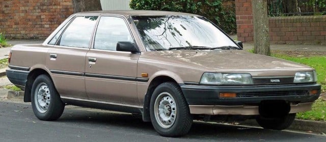 A car similar to the one police believe may be connected to the murder of Michael Martin. (Supplied)