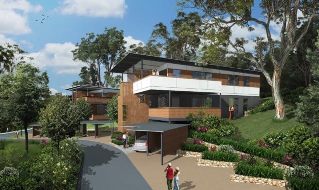 Artist's impression of the type of housing Altitude 2480 will feature. (Supplied)