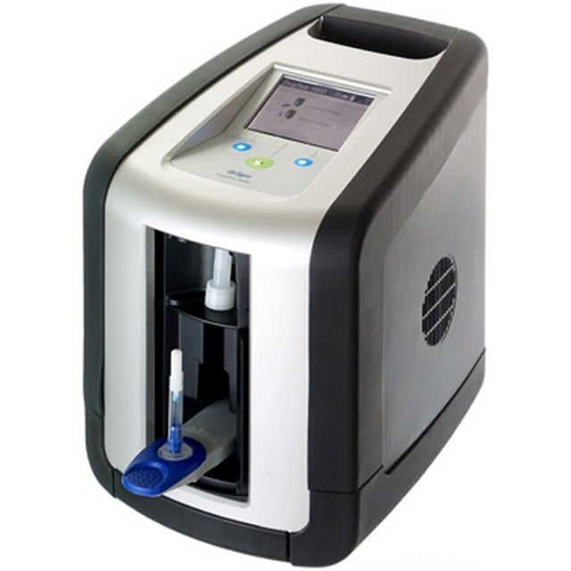 No, it's not a coffee capsule machine, it's the new Drager Drug Test 5000