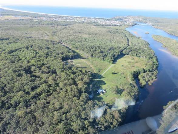 The sensitive site of the controversial planned Iron Gates development, which the state government has refused to consider without a masterplan. Photo Supplied