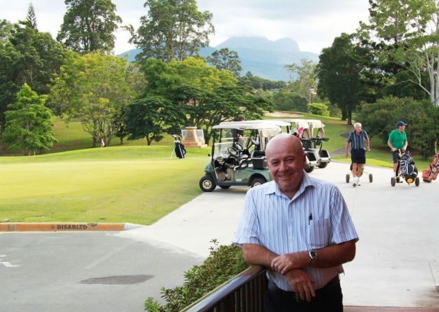 Murwillumbah Golf Club manager Gary Thatcher has already cut the club's power bills by almost 20% and is keen to attend the seminar to find out more. Photo supplied