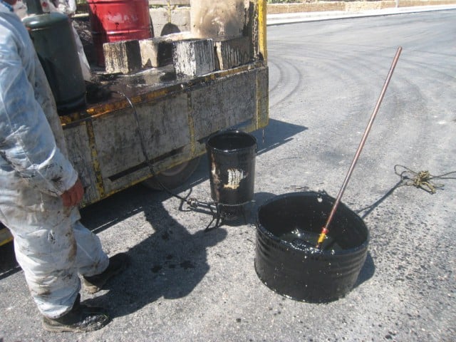 Fair Trading warn to watch out for bitumen bandits, rumoured to be in the Myocum area. Photo supplied