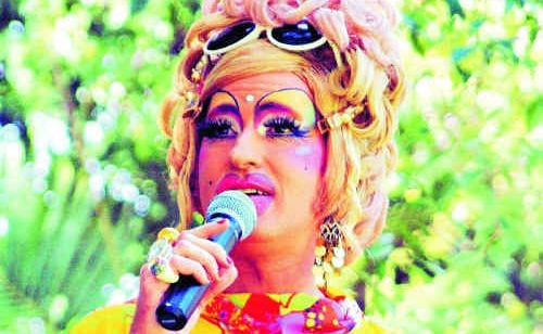 Speak up: Drag queen Vanessa Wagner (pictured) will MC the Bullying and Social Media Forum at YAC on May 17.