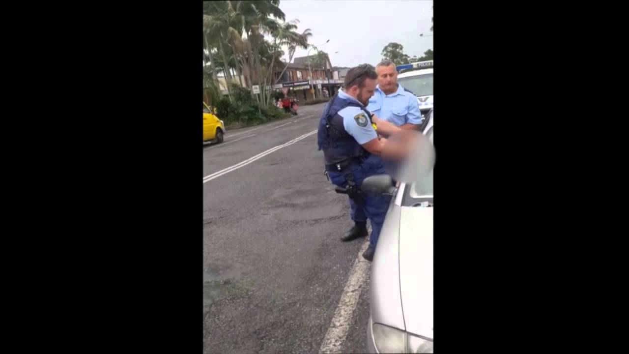 Video captures motorist’s arrest in Mullumbimby