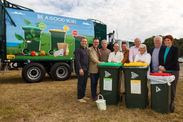 Council's new New Waste Trucks – coming to your (urban) street soon, organics collection from August 3. Photo Eve Jeffery.