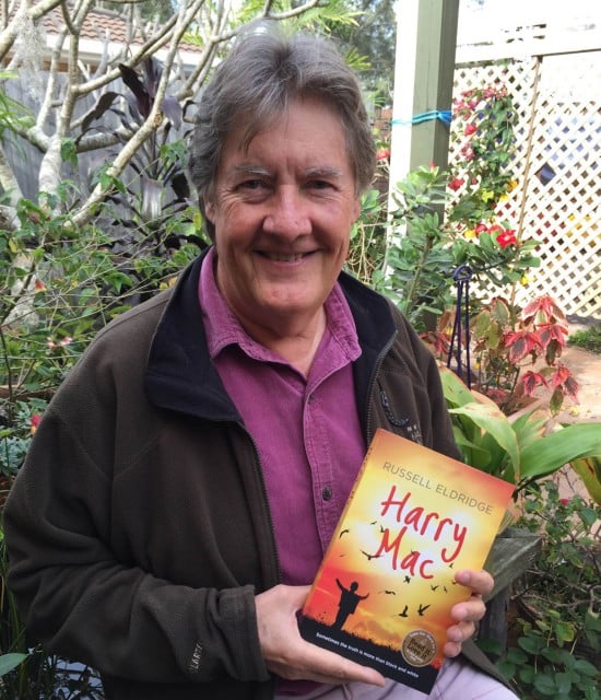 Russell Eldrige and his debut novel, Harry Mac.