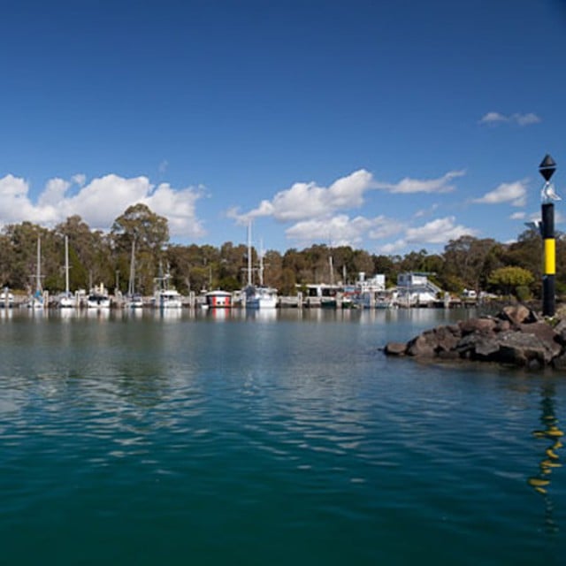 The Brunswick Heads boat harbour is set to be dredged later this month. Photo tripadvisor.com
