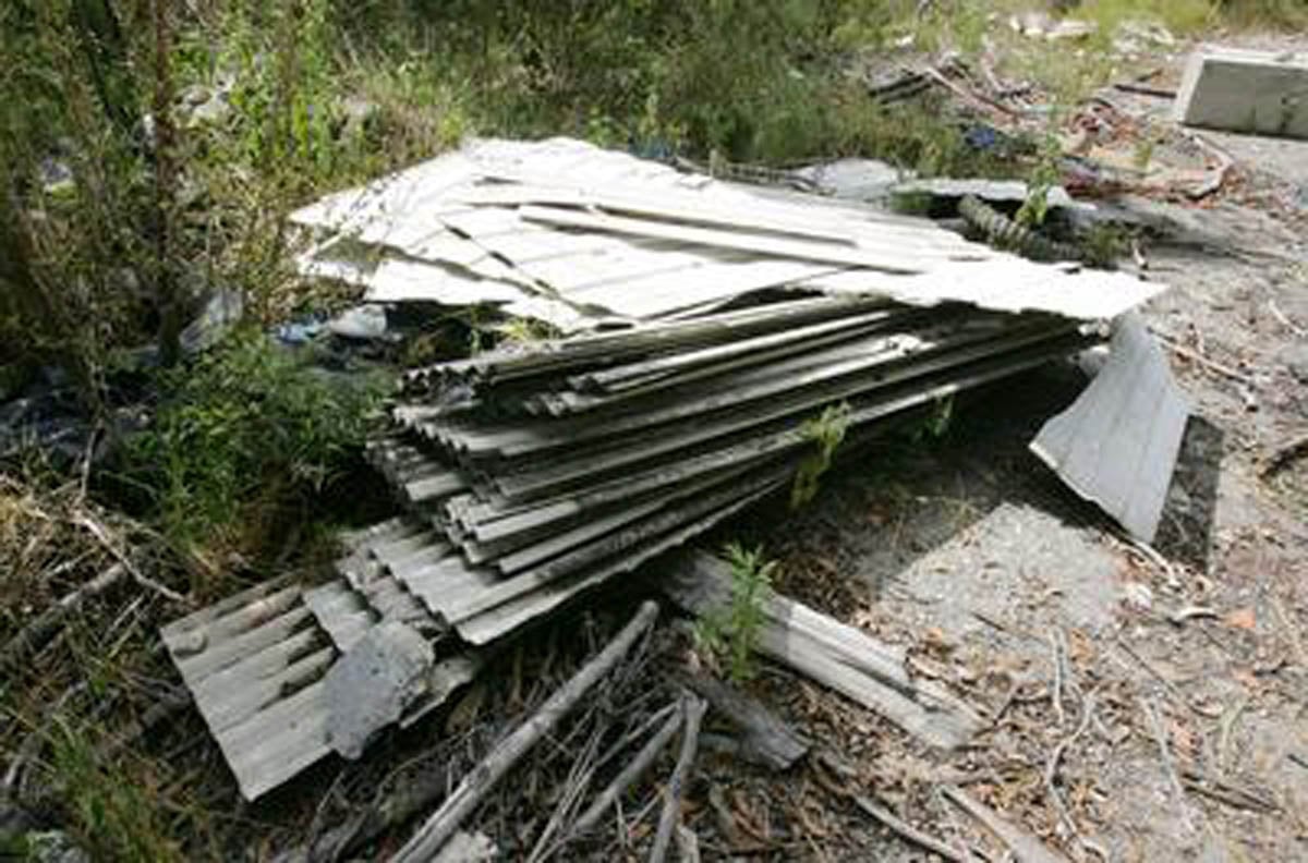 Asbestos disposalfee cut wipes out illegal dumping in Tweed The Echo