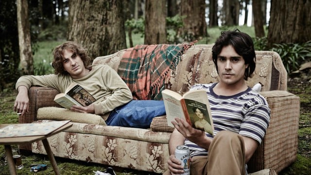 Ryan Corr (left) and Craig Stott in the film of Tim Connigrave's memoir, Holding the Man. Photo contributed