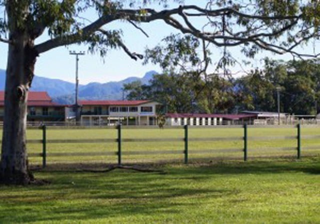 Murwillumbah Showground, now open for use by recreational vehicles for overnight camping.