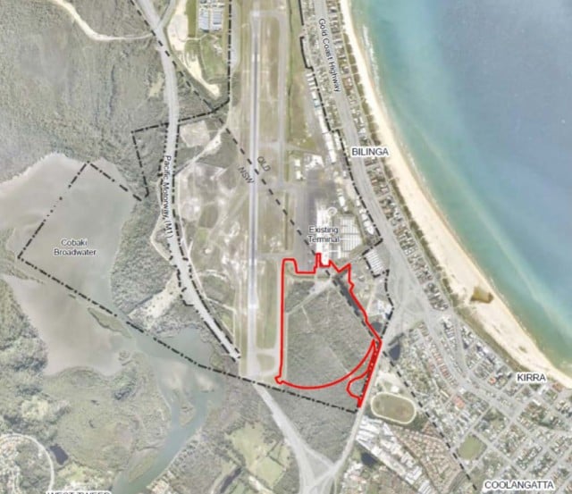 The Gold Coast airport expansion to accommodate the antiquated ILS will wipe out hectares of important wetland in NSW.
