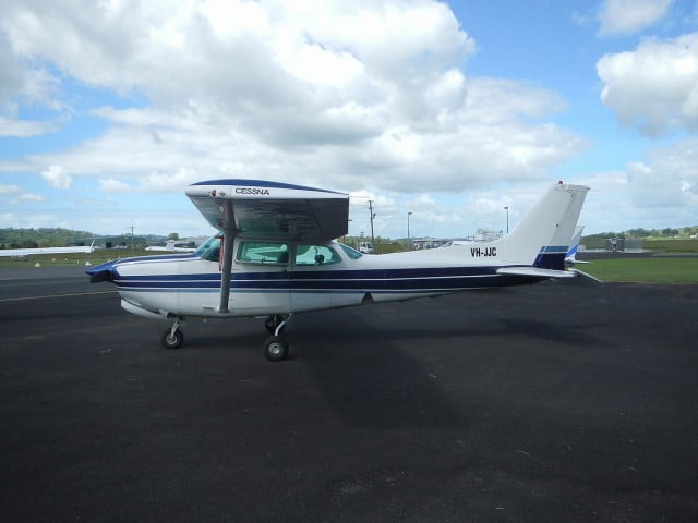 A Cessna 172RG for hire from Northern Rivers Aero Club is the missing plane. 