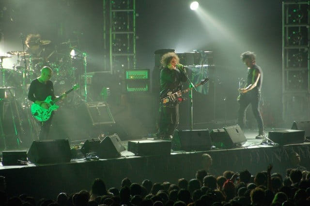The Cure, performing in Singapore. (Wikipedia)