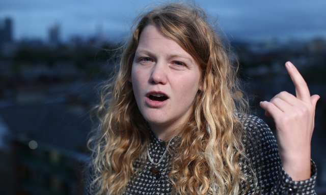Kate Tempest at the Byron Community Centre on Tuesday