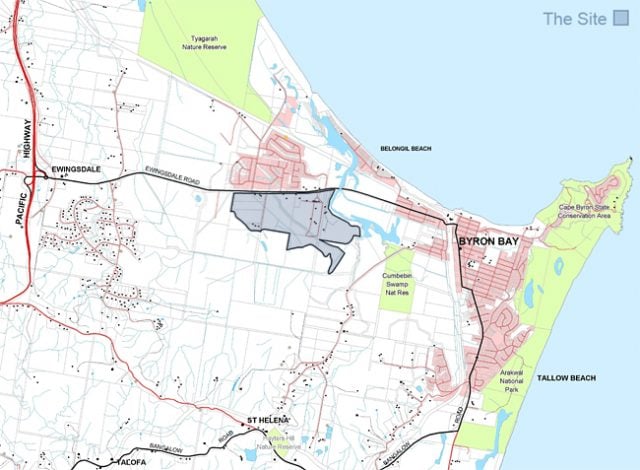 The 108-hectare West Byron project is just one of the large housing subdivisions on the planning board yet even bigger ones are being proposed for around the shire. Source westbyronproject.com.au