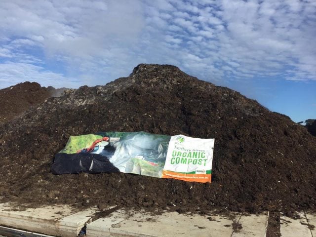 Lismore has expanded its organic composting facility. (supplied)