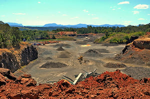Blakebrook Quarry, about six kilometres out of Lismore on the Nimbin Road (supplied)