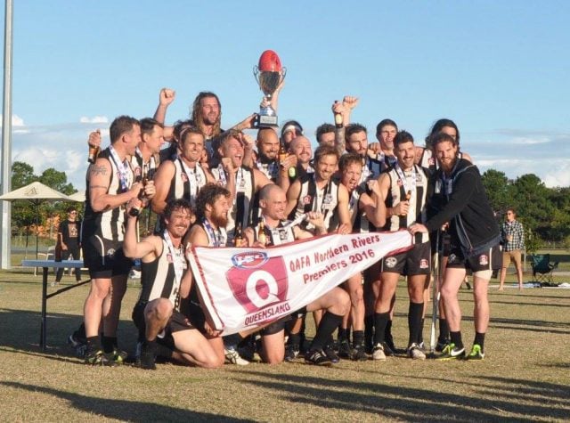 The 2016 Northern Rivers AFL flag is firmly in the hands of the Byron Magpies.