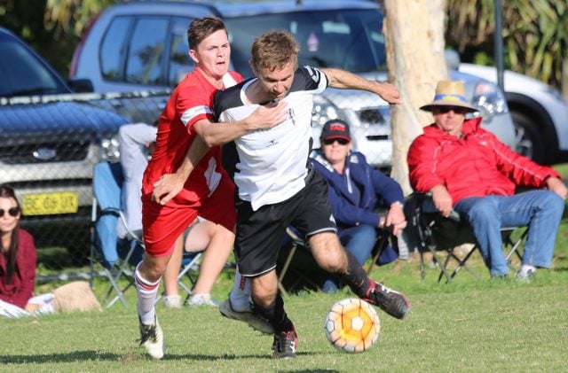 Lachie Dewar was unstoppable against an increasingly desperate Workers midfield. Photo Dogwhistle