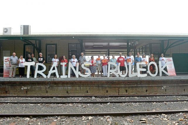 More than 10 years after rail services on the Casino to Murwillumbah rail line were abandoned, calls are continuing for their reinstatement. Photo NRRAG