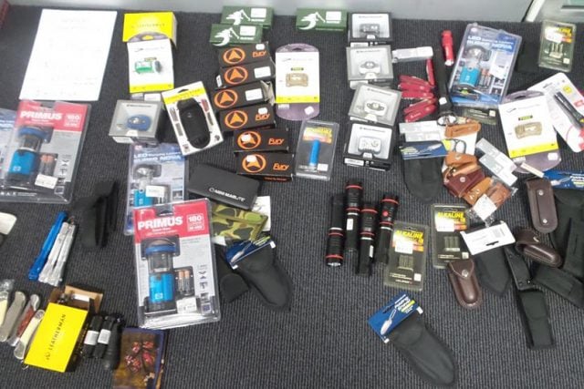 Just some of the goods suspected of being stolen. (NSW Police)