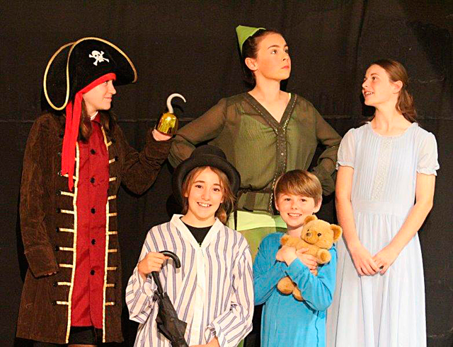 Bright Lights present Peter Pan at the Byron Theatre at the Community Centre on Sunday at 2pm & 6.30pm 