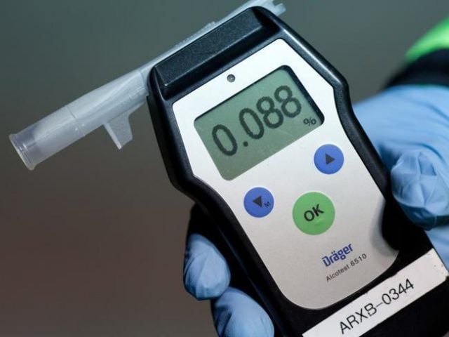 Breathalyzer. (File photo)