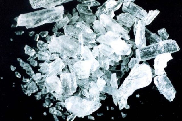 Crystal methamphetamine (ice) is a stimulant drug.