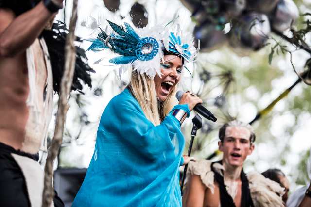 Deja Dova spreading the love at Earth Frequency Festival 17–20 Feb at Ivory Rock