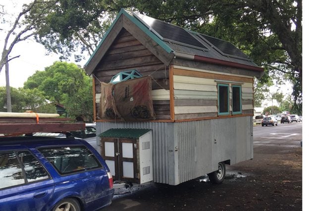 A Lismore councillor believes tiny houses could be the answer to the city's homeless situation. (file pic)