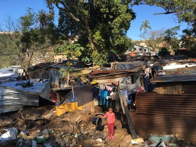 The shanty town that is Burnwood. Photo Love & Hope Project