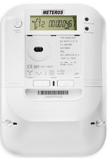 Smart meter. Photo Wikipedia/J Messerly