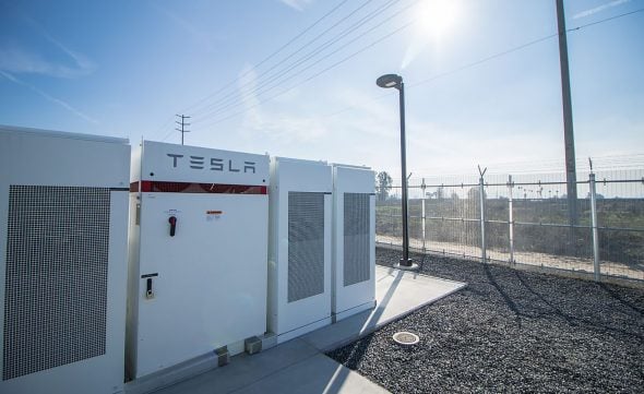 Tesla’s 80MWh Mira Loma substation battery storage facility in California was commissioned and up and running within 90 days.