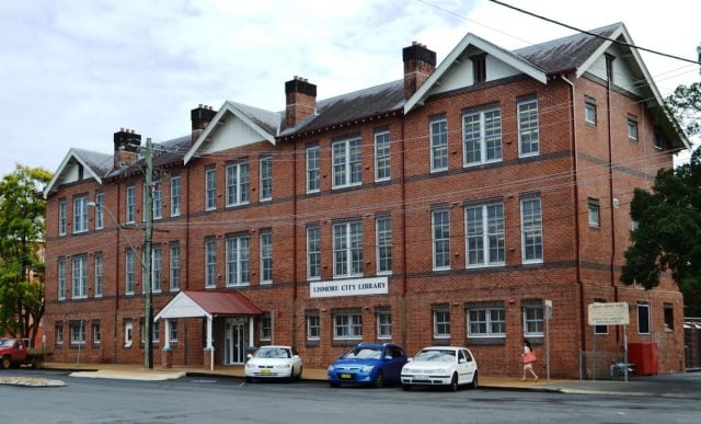 Lismore Library. Photo Bruce H Kennewell