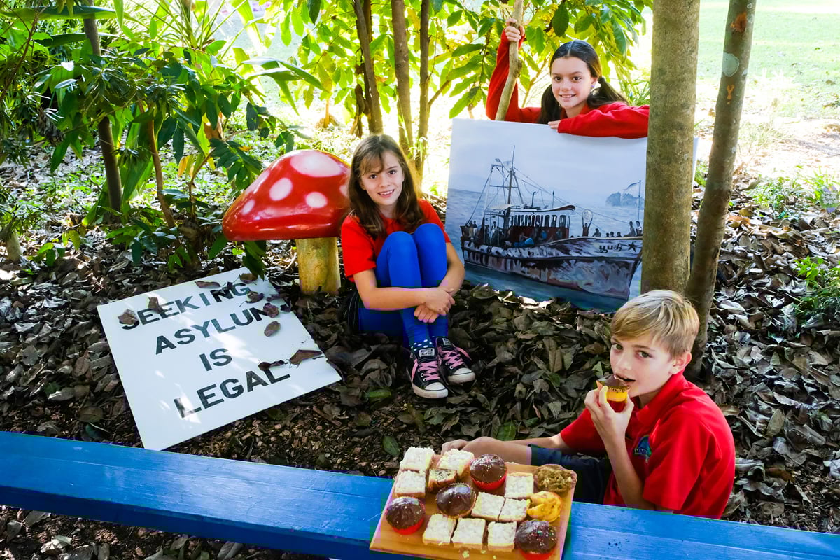 Main Arm School raises cash for refugees The Echo